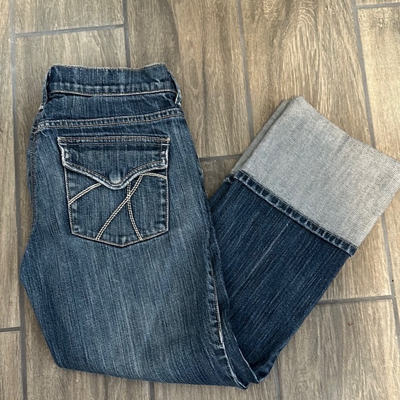 New York & Company Denim - New York & Co. Eastside collection women’s jeans size 2P. Blue distressed denim